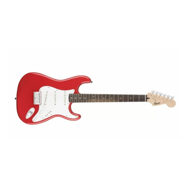 Fender Squier MM Stratocaster HT Electric Guitar Red- 0370910558